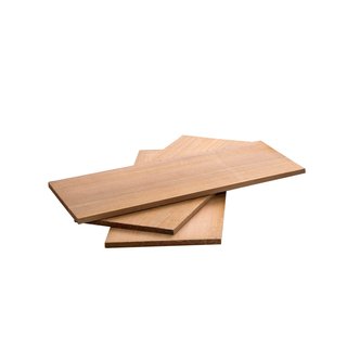 Zedernholzbretter-Set - 3 Rucherbretter je 30 x12 x 1 cm