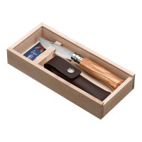 Opinel Taschenmesser Olive Geschenkset inkl....