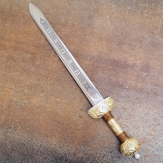 Gladius Brieföffner Souvenir Historie Deko Miniaturschwert Excalibur 28,5 cm 