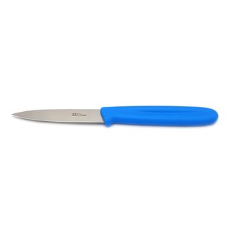 Kchenmesser Griff blau - Allzweckmesser 8,5 cm Klinge rostfrei