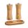 Zassenhaus Salz und Pfeffermühle Frankfurt 14 cm Olivenholz mit Untersetzer