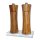Gewürzmühlen-Set Salzmühle und Pfeffermühle Zassenhaus Frankfurt Olivenholz 18 cm mit Acryl-Untersetzer