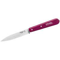 Opinel Küchenmesser No. 112  rostfrei mit Buchenholz-Griff violett