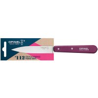 Opinel Küchenmesser No. 112  rostfrei mit Buchenholz-Griff violett