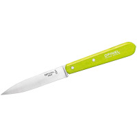 Opinel Küchenmesser No. 112  rostfrei mit Buchenholz-Griff hellgrün