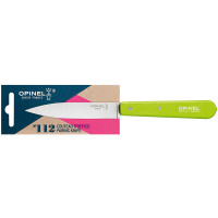 Opinel Küchenmesser No. 112  rostfrei mit Buchenholz-Griff hellgrün