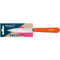 Opinel Küchenmesser No. 112  rostfrei mit Buchenholz-Griff orange