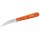 Opinel Gemüsemesser No. 114 gebogene Klinge mit Buchenholzgriff orange