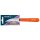 Opinel Gemüsemesser No. 114 gebogene Klinge mit Buchenholzgriff orange
