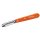 Opinel Schälmesser No. 115 rostfrei mit Buchenholzgriff orange