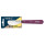 Opinel Aufstrichmesser No. 117 - Buttermesser mit violettem Buchenholzgriff