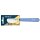 Opinel Aufstrichmesser No. 117 - Buttermesser mit hellblauem Buchenholzgriff