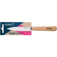 Opinel Küchenmesser No. 112  rostfrei mit Buchenholz-Griff natur
