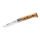 Opinel Taschenmesser, No. 8, Animalia  Motiv Jagdhund...