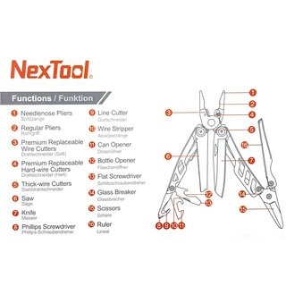 NEXTORCH NexTool Flagship Pro Multitool