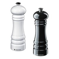 Zassenhaus Set Salzmühle & Pfeffermühle Berlin 18 cm schwarz weiß