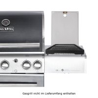 Universal-Gussgrillplatte für den Seitenkocher