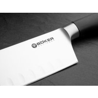 Böker Core Professional Santoku mit Kullen Kochmesser 16,5 cm Klinge