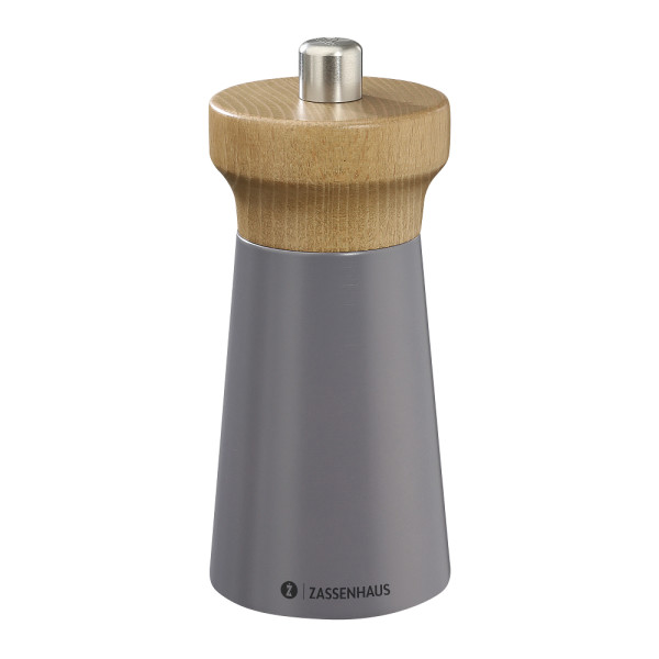Zassenhaus Pfeffermühle Westerland 12 cm granite grey/Buche