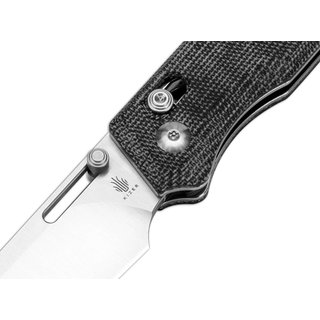 Kizer Task Micarta Black