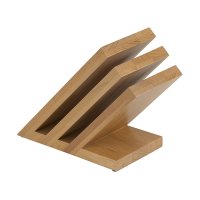 Yaxell Messerblock magnetisch für 6 Messer Buche natur