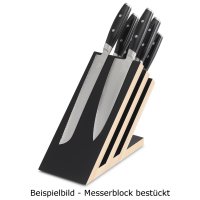 Yaxell Messerblock magnetisch für 6 Messer Buche natur