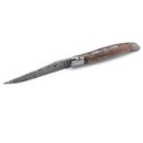 Laguiole Taschenmesser 12 cm Walnuss mit Edelstahlbacken...