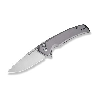 SENCUT Serene Aluminum Grey Einhandmesser