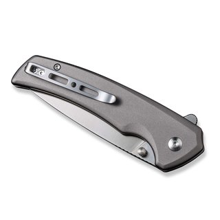 SENCUT Serene Aluminum Grey Einhandmesser