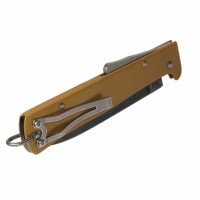 Otter Mercator groß Sahara Carbon stonwashed mit Clip