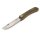 Otter Hippekniep mittel Micarta grün, Carbon