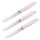 Böker Brötchenmesser Brotzeitmesser rostfrei mit Wellenschliff 3 Stück rosa